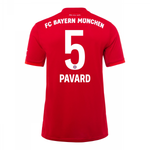 Bayern Munich Home 2019-20 PAVARD #5 Soccer Jersey Shirt