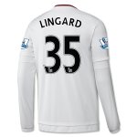 Manchester United LS Away 2015-16 LINGARD #35 Soccer Jersey