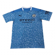MANCHESTER CITY 20-21 HOME BLUE JERSEY SHIRT