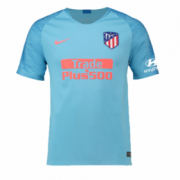 18-19 Atletico Madrid Away Blue Soccer Jersey Shirt