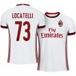 AC Milan Away 2017/18 Manuel Locatelli #73 Soccer Jersey Shirt