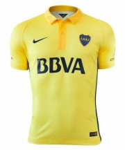Boca Juniors 2015 Away Soccer Jersey Yellow