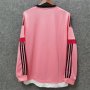 Juventus 15-16 Retro Soccer Jersey Long Sleeve Away Pink Football Shirt