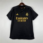 Real Madrid 23/24 Third Black Soccer Jersey Football Shirt