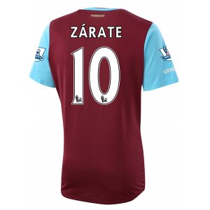 West Ham Home 2015-16 ZARATE #10 Soccer Jersey