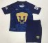 Kids UNAM Away 2016/17 Soccer Kits(Shirt+Shorts)