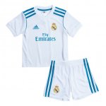 Kids Real Madrid Home 2017/18 Soccer Suits (Shirt+Shorts)