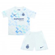 KIDS INTER MILAN 25/26 AWAY KIT(Shirt+Shorts)