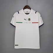 21-22 Italy Euro 2020 Away White Soccer Jersey Football Shirt