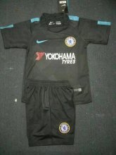Kids Chelsea 2017/18 Third Soccer Kits(Shirt+Shorts)