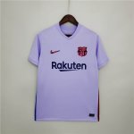 Barcelona FC 21-22 Away Purple Soccer Jersey Football Shirt