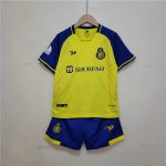 Kids Riyadh Victory 22/23 Home Ronaldo Football Kit Soccer Kit (Jersey+Shorts)