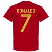 Euro 2020 Portugal Home #7 RONALDO Soccer Jersey Shirt