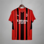 AC Milan 21-22 Home Red Soccer Jersey Football Shirt