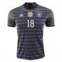 Germany Away 2016 KROOS #18 Soccer Jersey
