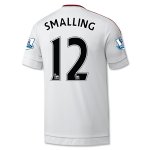 Manchester United Away 2015-16 SMALLING #12 Soccer Jersey