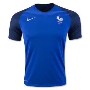 France Home Euro 2016 Soccer Jersey