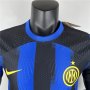 Inter Milan 23/24 Home Blue Soccer Jersey Football Shirt (Authentic Version)