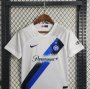 KIDS INTER MILAN 23/24 AWAY WHITE FOOTBALL KIT(Shirt+Shorts)