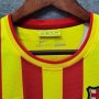 Barcelona FC Retro Soccer Jersey 13-14 Yellow Football Shirt