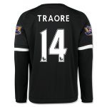 Chelsea LS Third 2015-16 TRAORE #14 Soccer Jersey