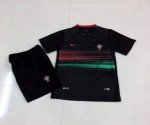 Kids Portugal 2015-16 Home Soccer Kit(Shirt+Shorts)