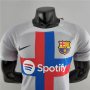 Barcelona FC 22/23 Soccer Jersey Away Grey Football Shirt (Player Version)