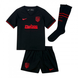 Kids 2019-20 Atletico Madrid Away Jersey Kit(Shirt+Short)
