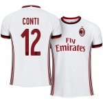 AC Milan Away 2017/18 Andrea Conti #12 Soccer Jersey Shirt