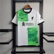 23/24 Liverpool Away Green&White Soccer Jersey Football Shirt