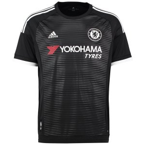Chelsea 2015-16 Black Away Soccer Jersey