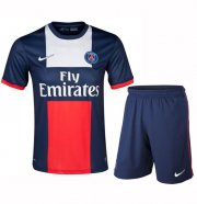 13-14 PSG Home Soccer Jersey Kit (Shirt+Shorts)