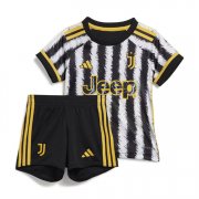 Kids Juventus 23/24 Home Football Kit Soccer Kit (Jersey+Shorts)