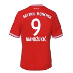 13-14 Bayern Munich #9 Mandzukic Home Soccer Jersey Shirt