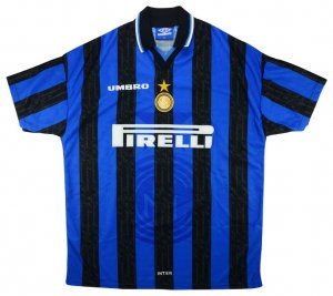 97-98 Inter Milan Home Retro Blue Jerseys Shirt