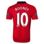 13-14 Manchester United #10 ROONEY Home Jersey Shirt