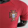 Portugal 2022 World Cup Home Red Soccer Jersey (Authentic Version)