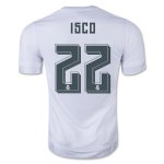 Real Madrid Home 2015-16 ISCO #22 Soccer Jersey