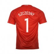 Poland Away 2016 Szczesny 1 Soccer Jersey Shirt