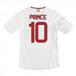 13-14 AC Milan #10 Prince Away White Soccer Shirt