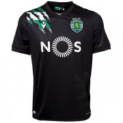 Sporting Lisbon 20-21 Away Black Soccer Jersey Shirt