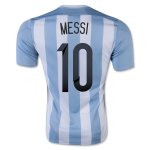 Argentina 2015-16 MESSI #10 Home Soccer Jersey