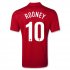 2013 England #10 ROONEY Away Red Jersey Shirt