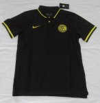 Inter Milan Black 2016-17 Polo Shirt