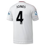 Manchester United Away 2015-16 JONES #4 Soccer Jersey