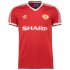 1984 MANCHESTER UNITED HOME RED RETRO SOCCER JERSEY SHIRT
