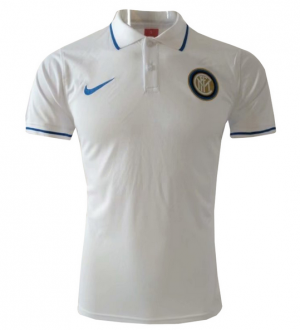 2019-20 INTER MILAN WHITE POLO SHIRT