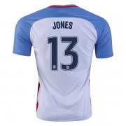 USA Home 2016 JONES #13 Soccer Jersey