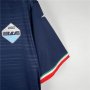 Lazio 23/24 Football Shirt Away Navy Soccer Jersey Shirt