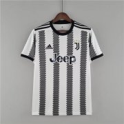 22/23 Juventus Home White&Black Soccer Jersey Football Shirt